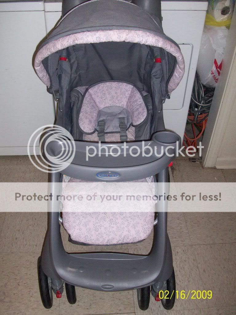 Graco Pink Stroller W/ Car Seat 60 Photo by babyangels2 Photobucket